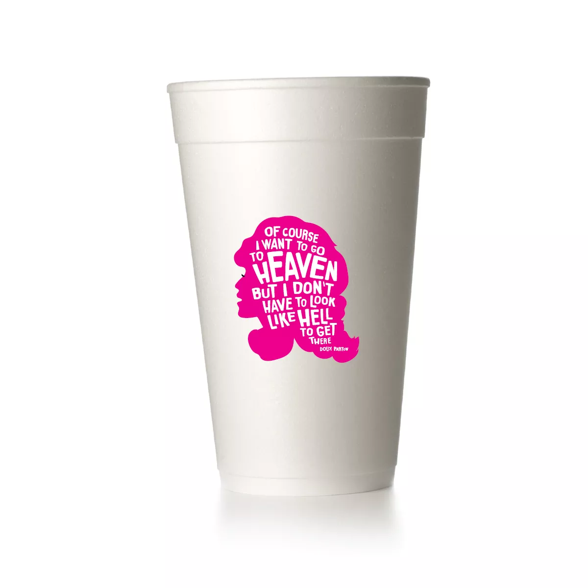 Dolly Quote Cups|Foam&Frost Flex