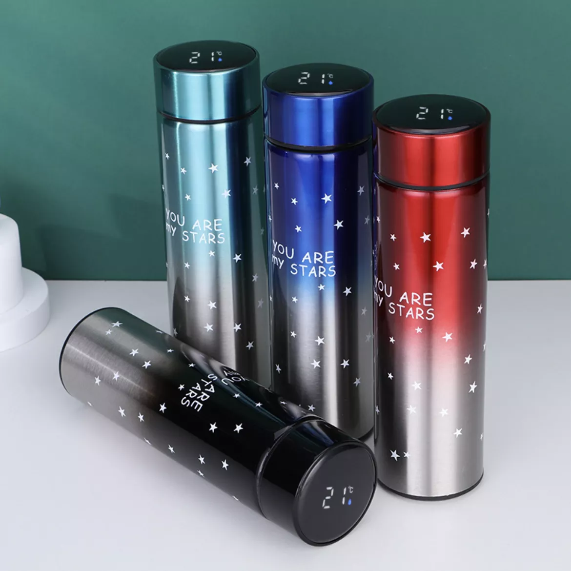 Double Layer Smart Bottle|Red&Green&Blue
