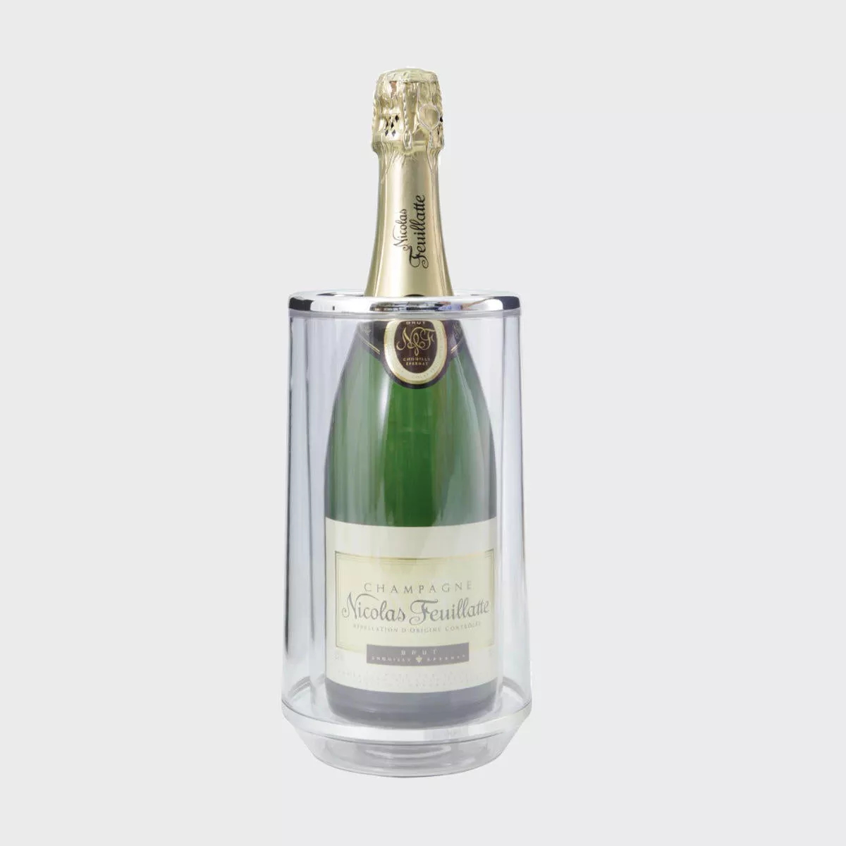 Double skin acrylic wine cooler