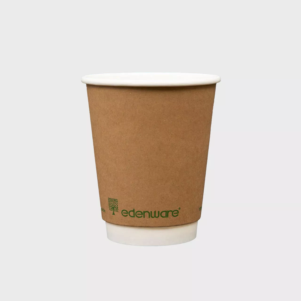 Double wall compostable coffee cups