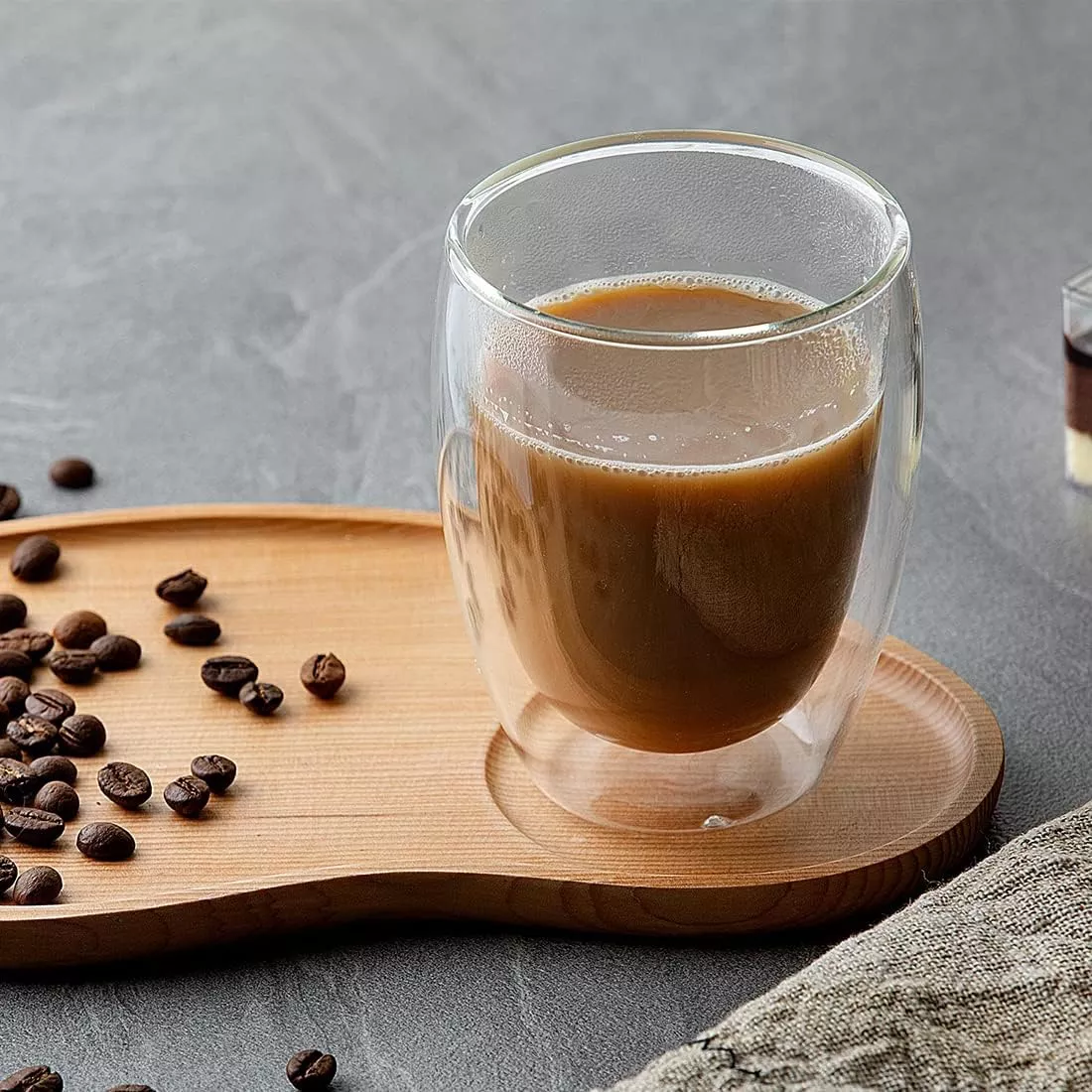 Double Wall Glass Tumbler 350ml