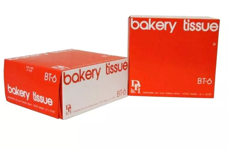 Durable Packaging Bakery Tissue Paper 6 X 10-3/4