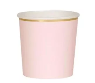 DUSTY PINK TUMBLER CUPS
