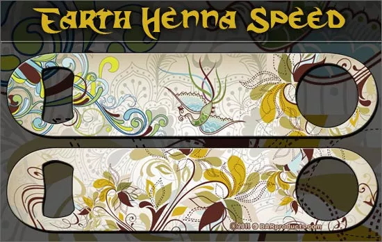 Earth Henna V-Rod Bottle Opener