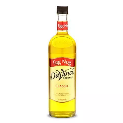Egg Nog DaVinci Syrup Bottle - 750mL