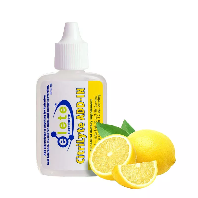 Elete CitriLyte Electrolyte Add-In for Hydration - Zero Sugar, Natural Ingredients