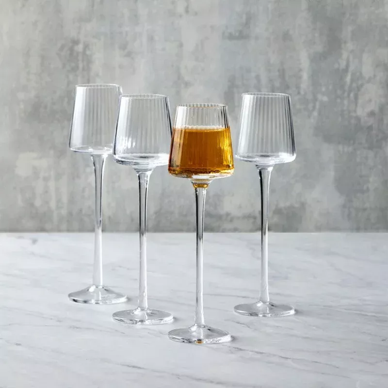 Empire Clear Cordial Glasses Set of 4