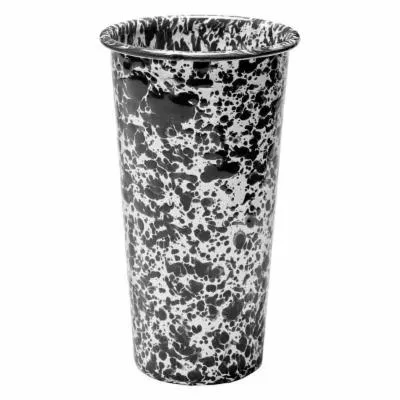 ENAMEL MUG BLACK SPLATTER