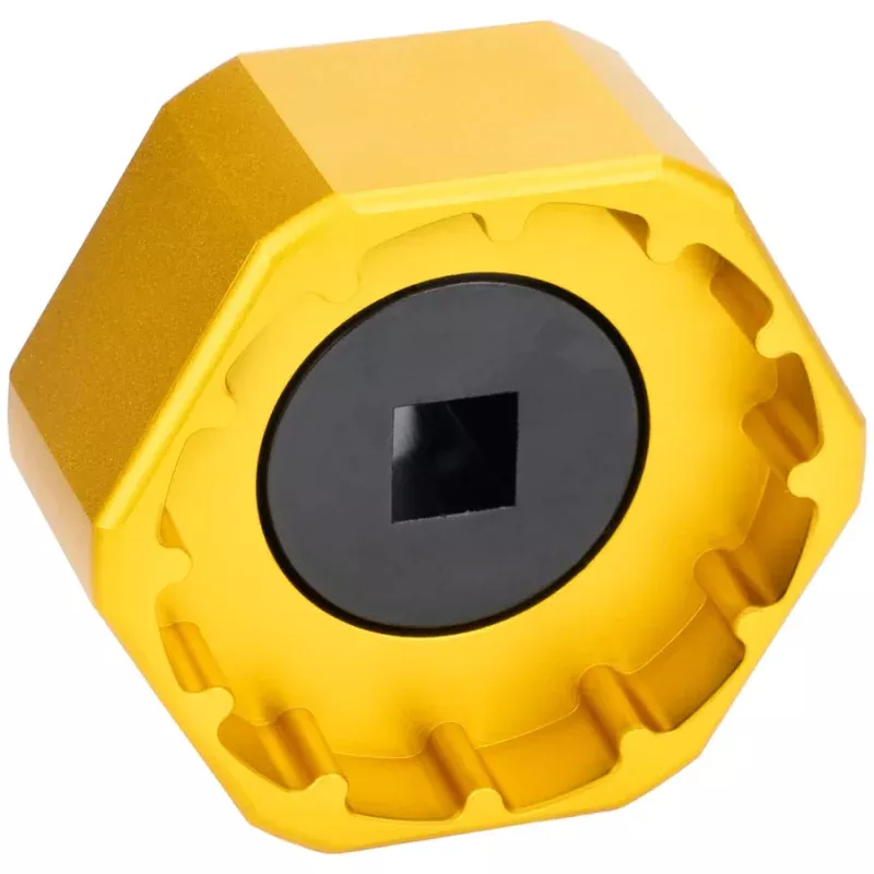 Enduro BBT-46x12-STD Pro Aluminum Bottom Bracket Socket Tool with Universal Insert