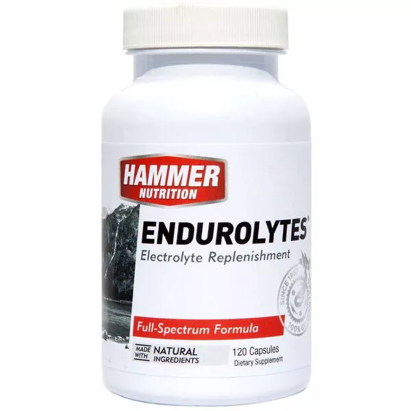 Endurolytes (120 Capsules)|White|120 Count