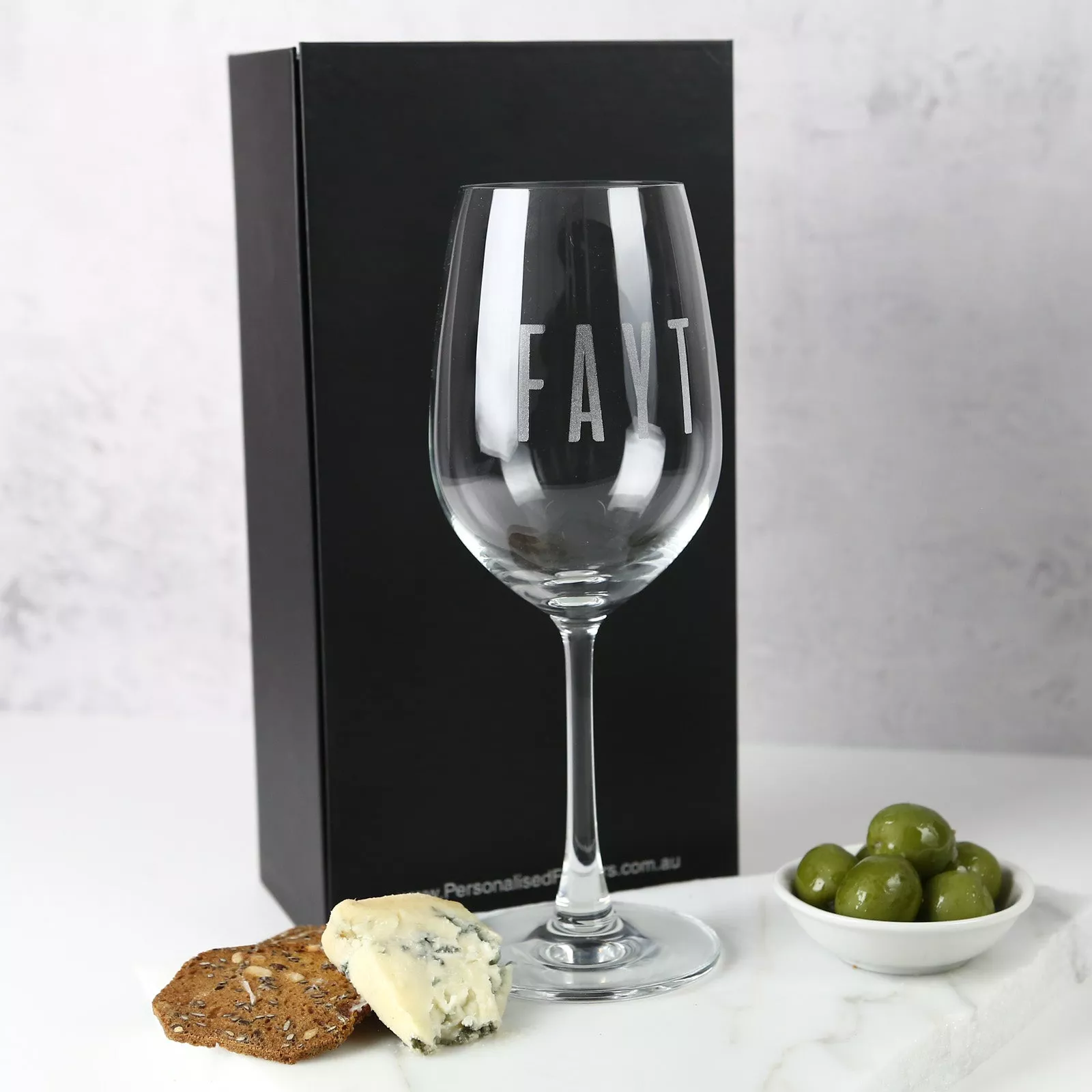 Engraved Corporate 360ml Wine Glass