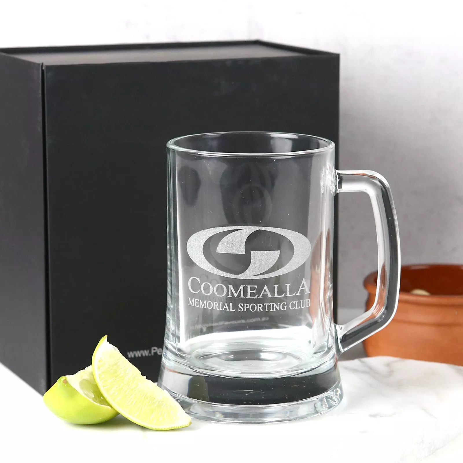 Engraved Corporate 500ml Beer Mug