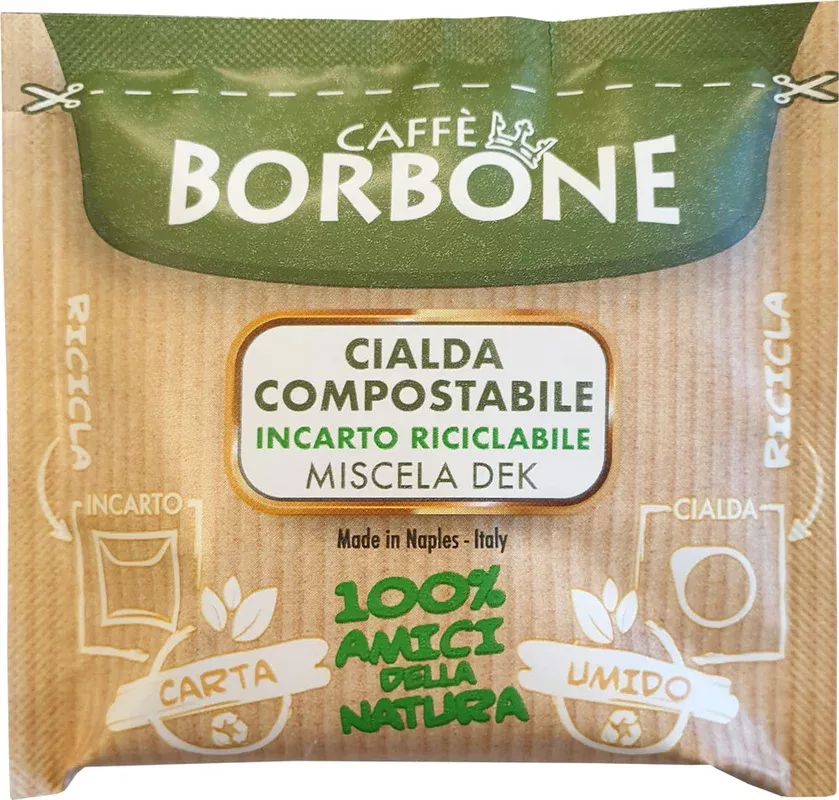 ESE Pods DECAFFEINATED – Caffè Borbone