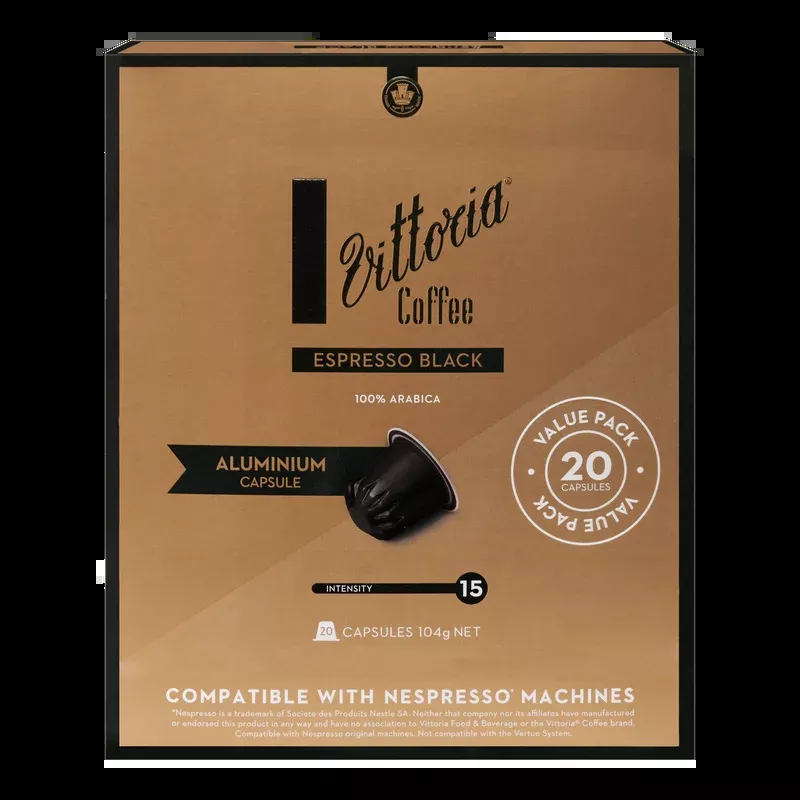 Espresso Black Capsules