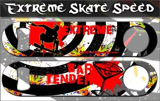 Extreme Bartender - Skate Style Speed Bottle Opener