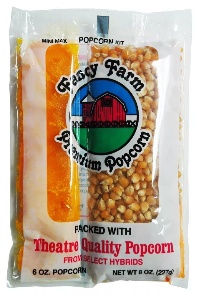 Fancy Farm Popcorn Kits|Pack of 1&Case of 36