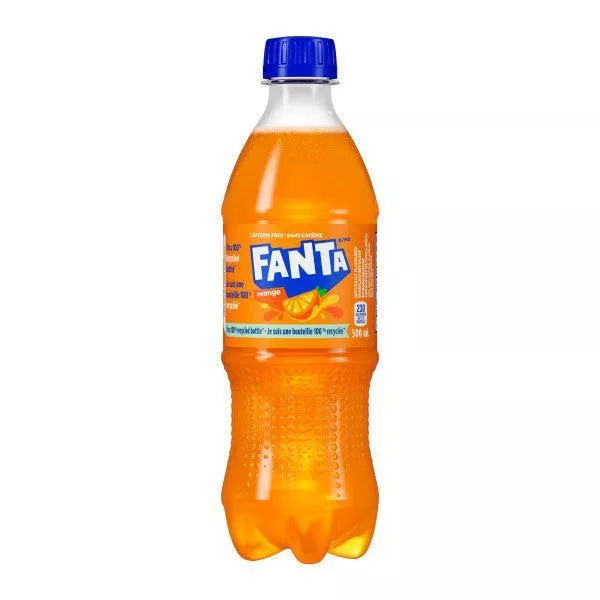 Fanta – Orange, 500ml Bottle, Pack of 24