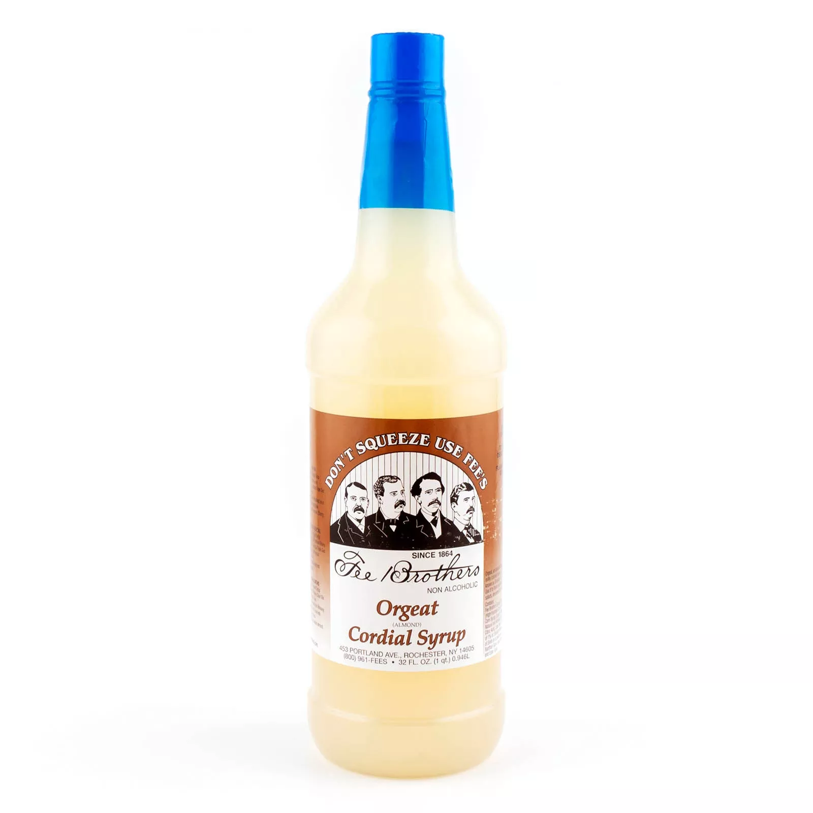 Fee Brothers Orgeat - Cordial Syrup - Quart