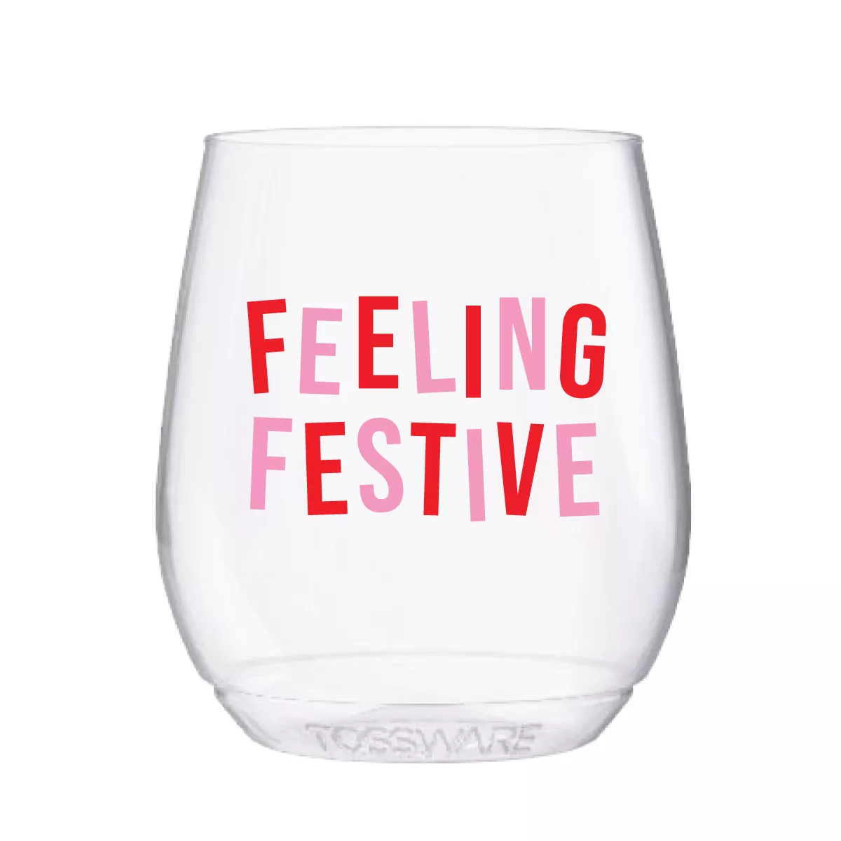 Feeling Festive Shatterproof Wine Glasses
