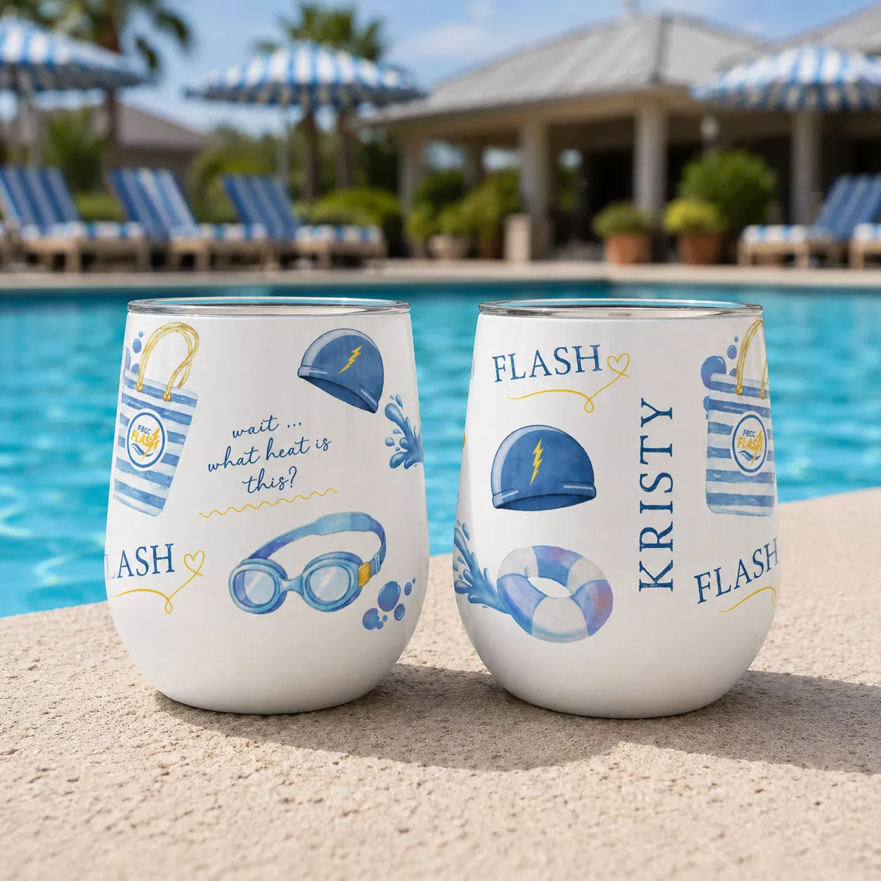Flash - All Things Swim 12oz Tumbler