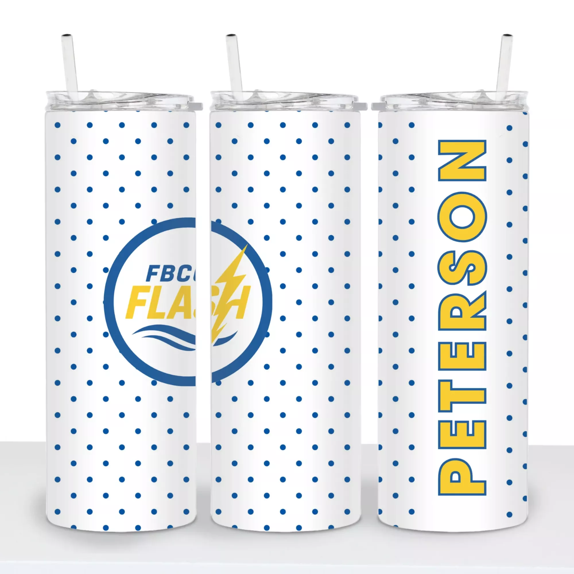 Flash Polka Dot 20oz Tumbler