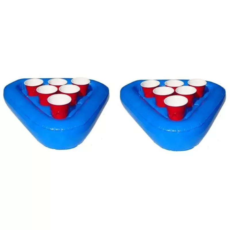 Floating Beer Pong Rack - Inflatable - Set of Two