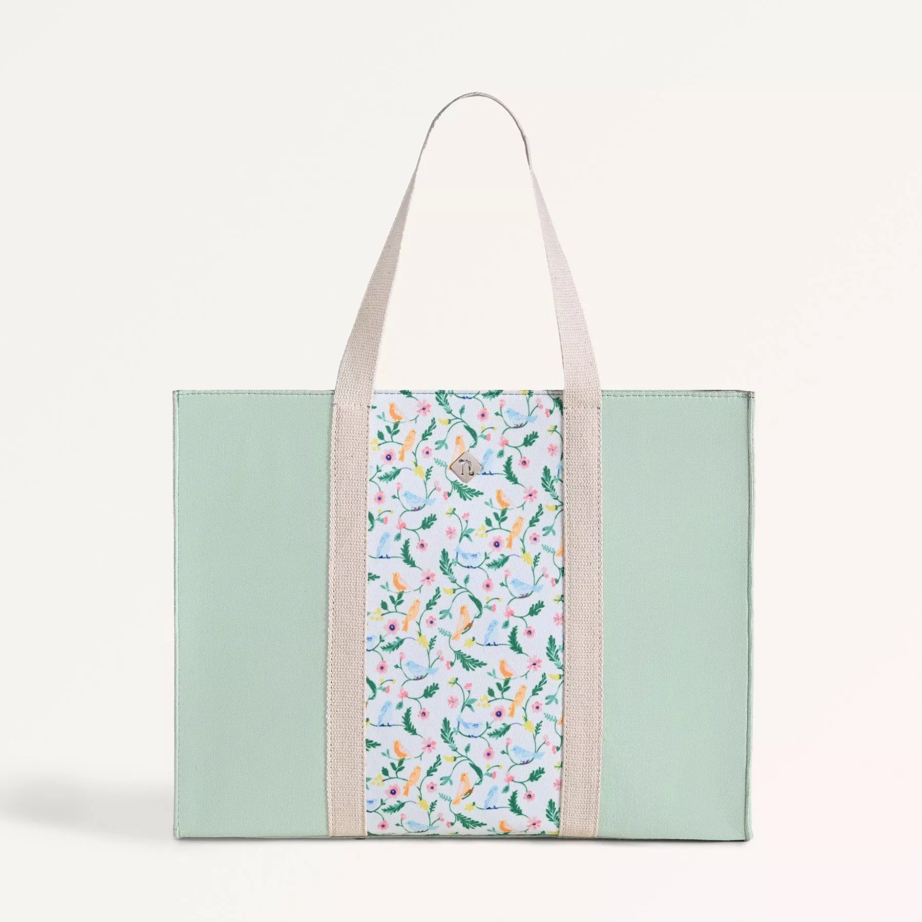 Floracore Canvas Tote Bag Mint