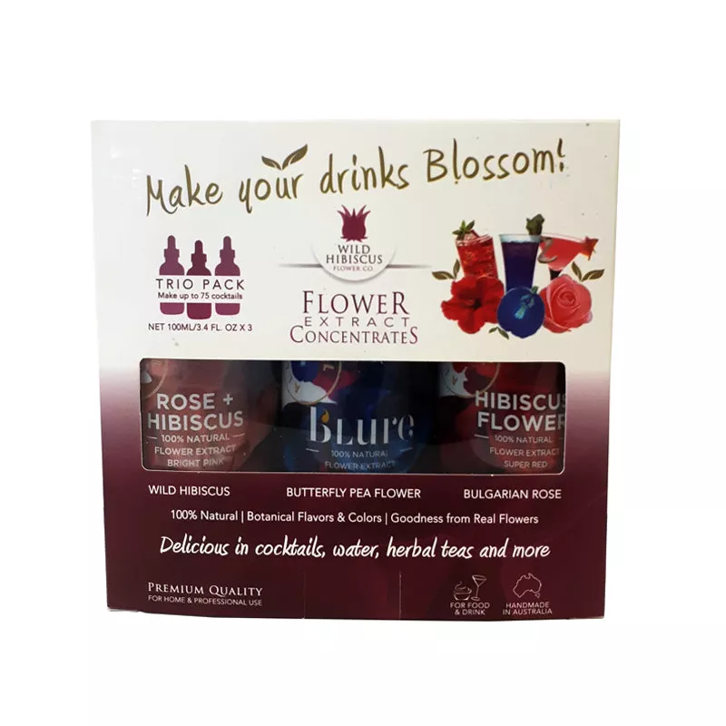 Floral Extract - Trio Pack - 3.4 ounce Bottles