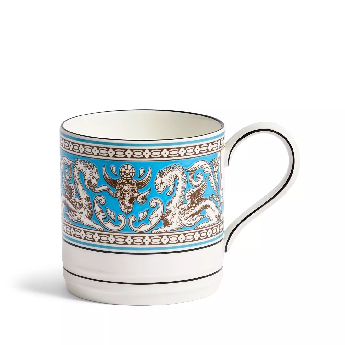 Florentine Turquoise Mug