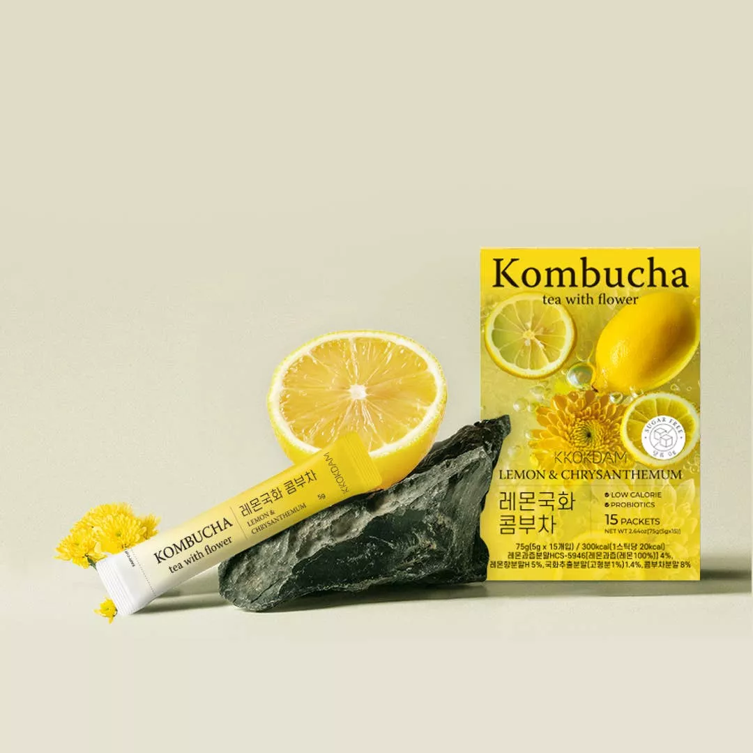 Flower Kombucha Powder: Lemon & Chrysanthemum
