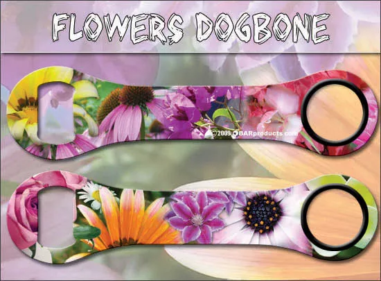 Flowers Dog Bone Opener