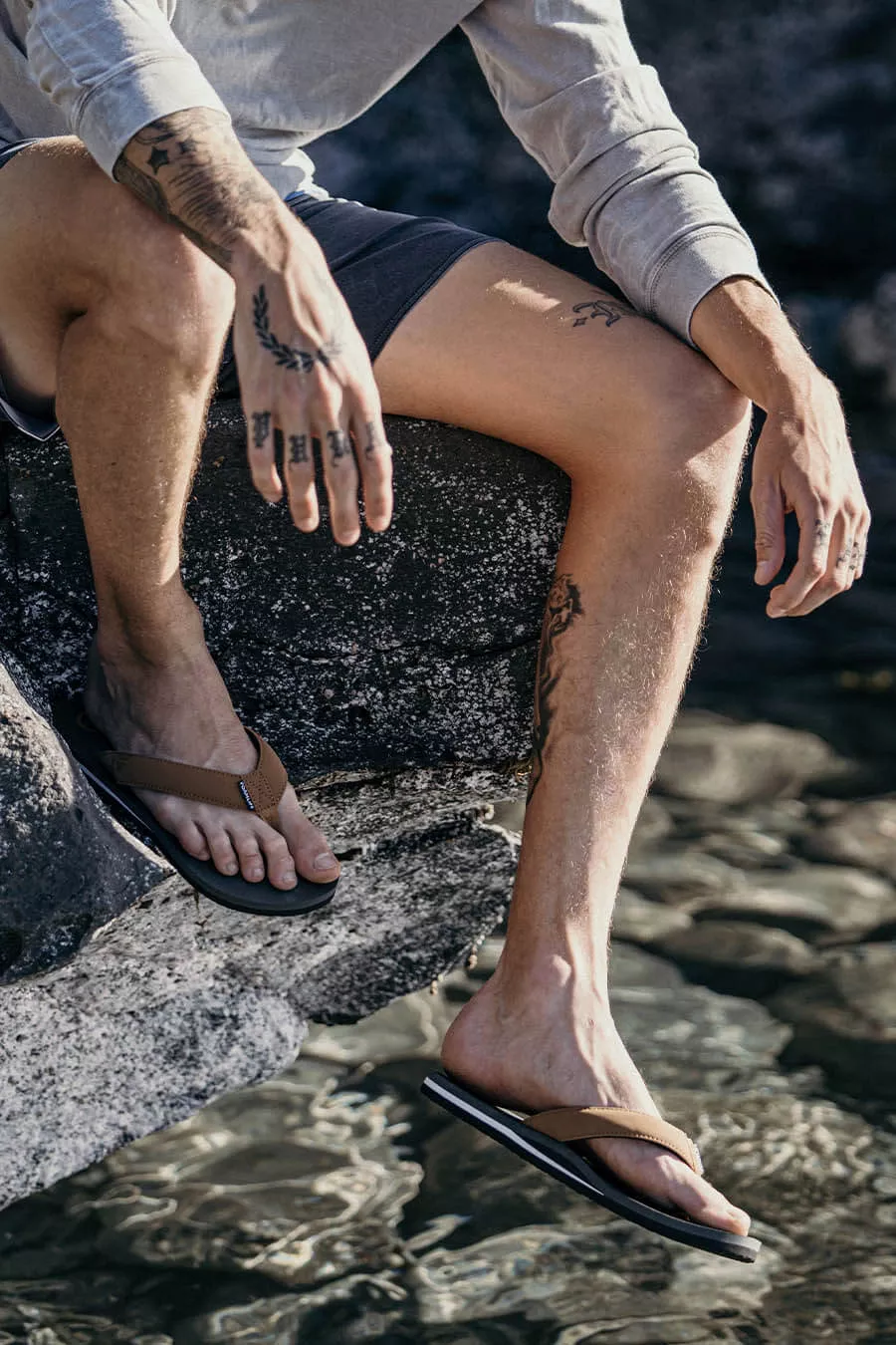 Foamlife Traa SC Men Flip Flops Slate Grey