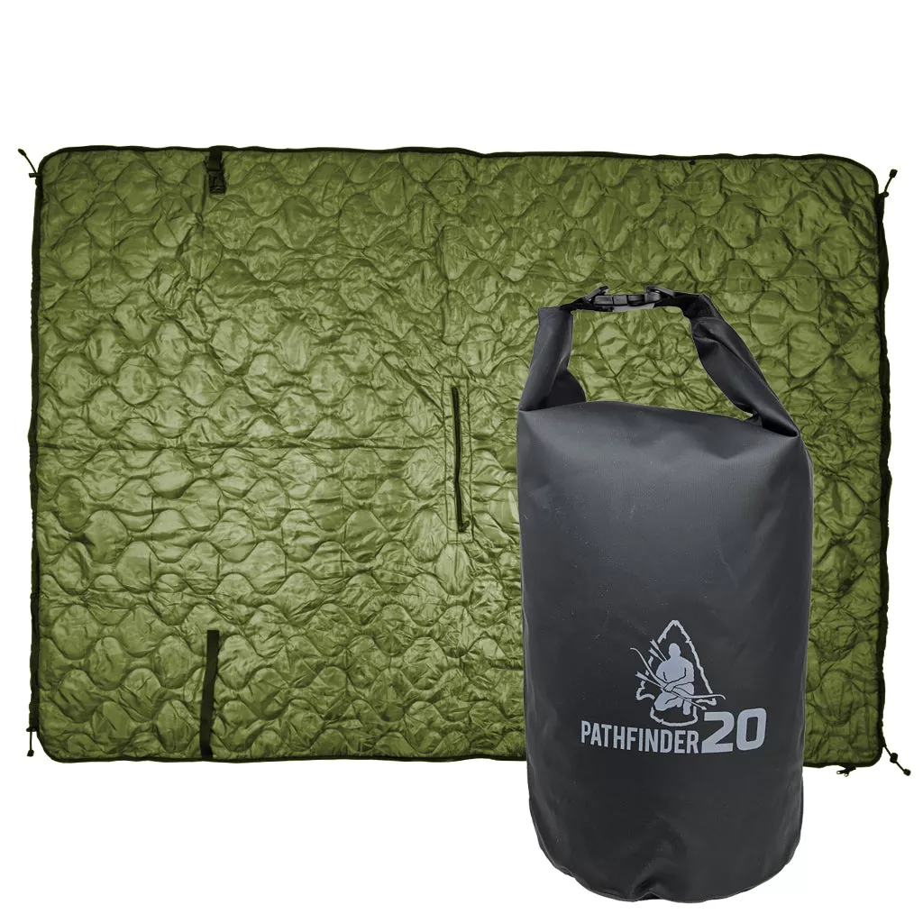 Forester's Quilt Dry Bag Combo