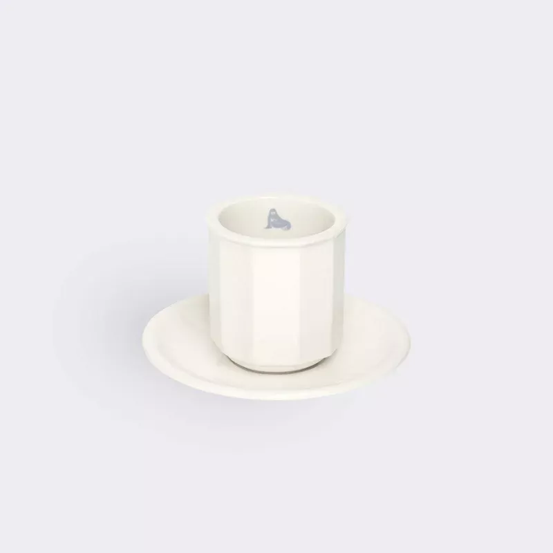 Fritz Ivory Cup and Saucer