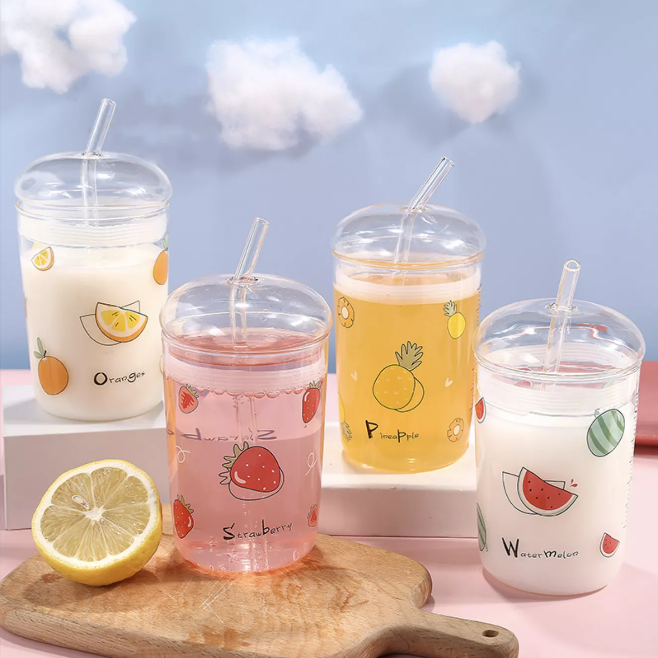 Fruity Sipper|Orange&Strawberry&Pineapple&Watermelon