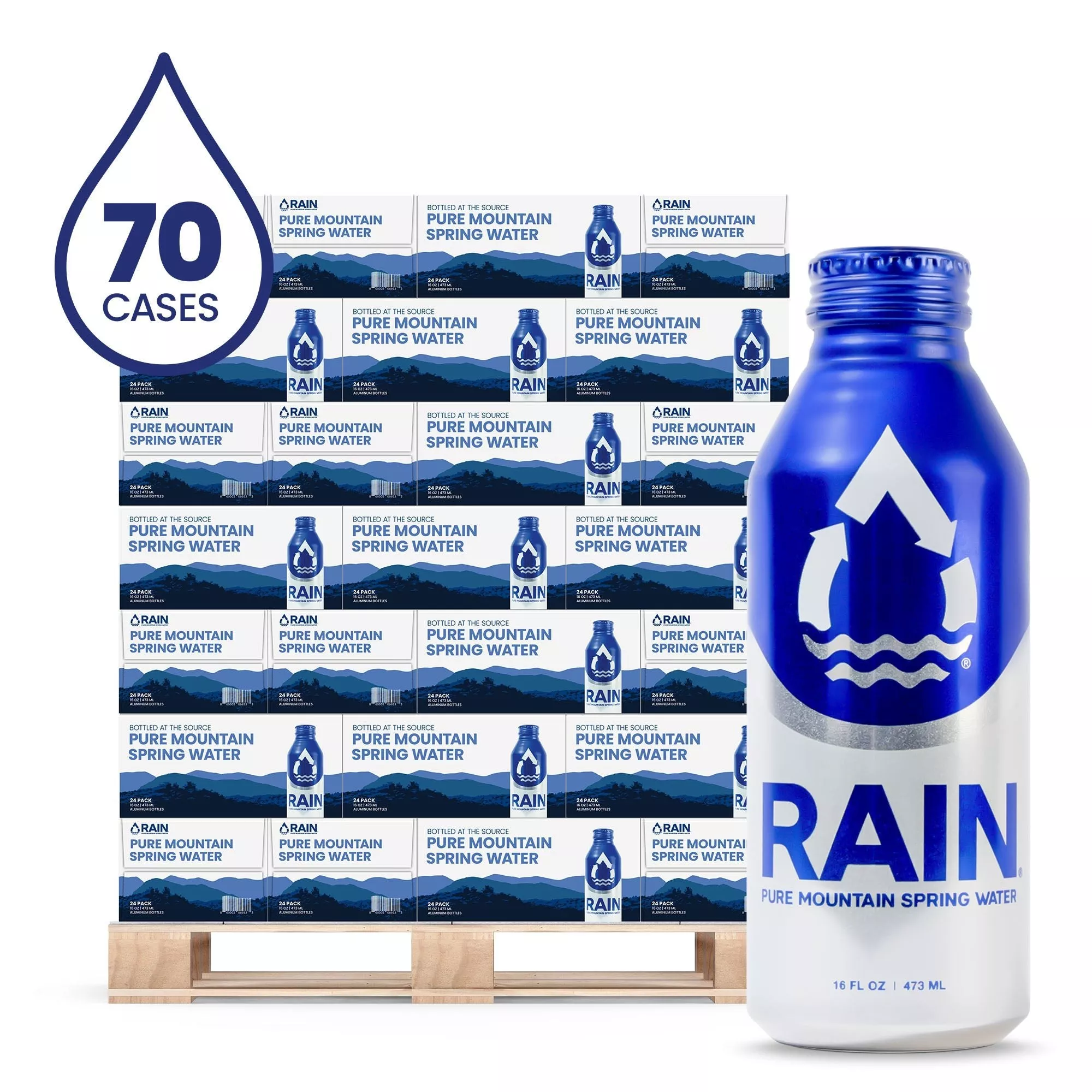 Full Pallet, 70 Cases or 1,680 Bottles