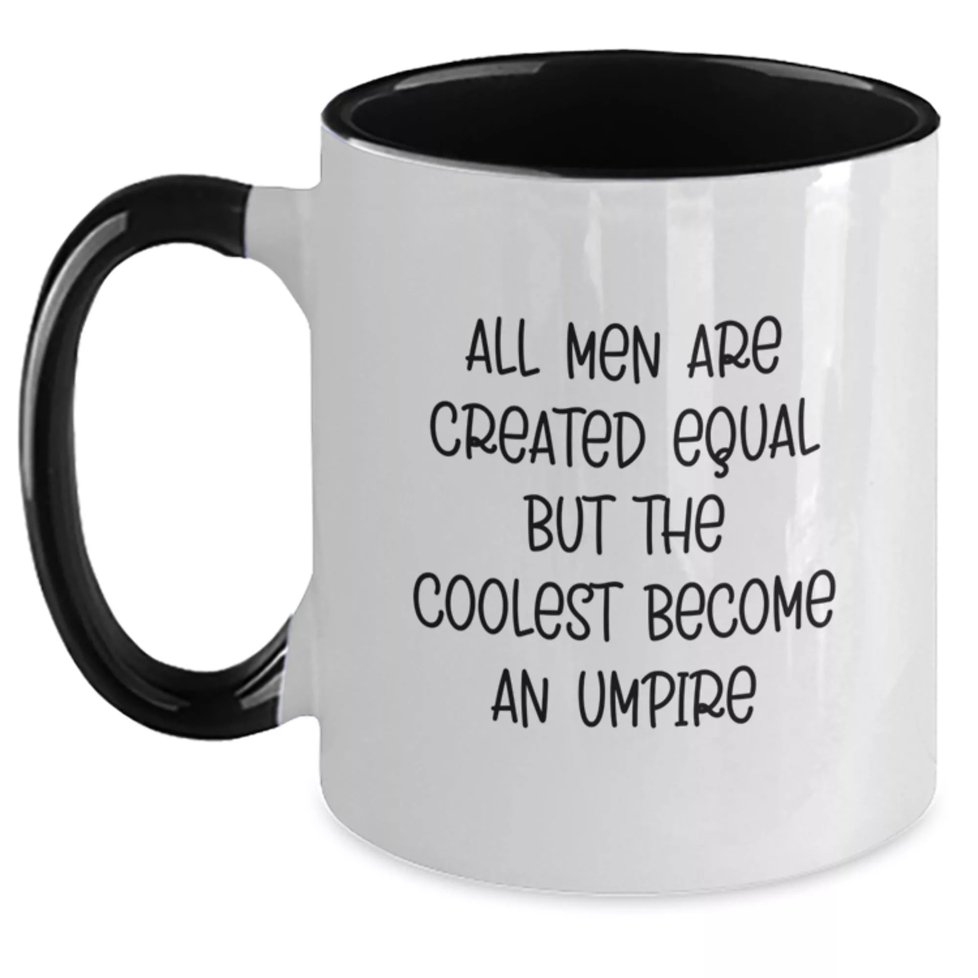 Funny Umpire Two Tone Coffee Mug