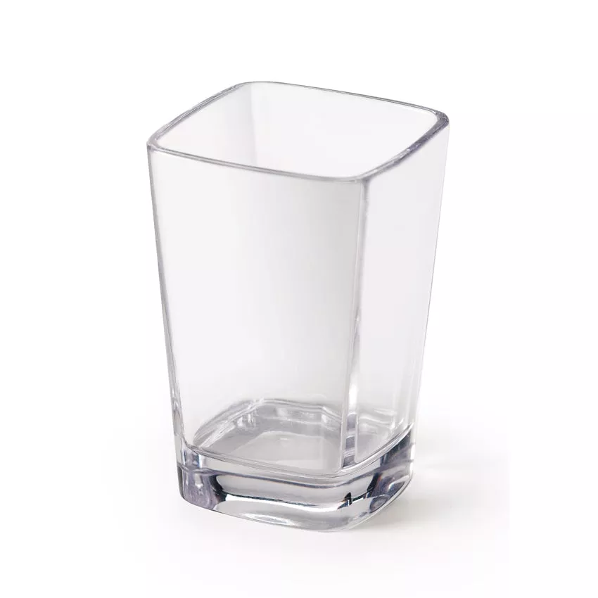 G.E.T. SW-1435-CL 3 Oz Dessert Square Cup