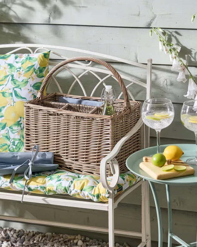 G&T Alfresco Picnic Hamper Basket
