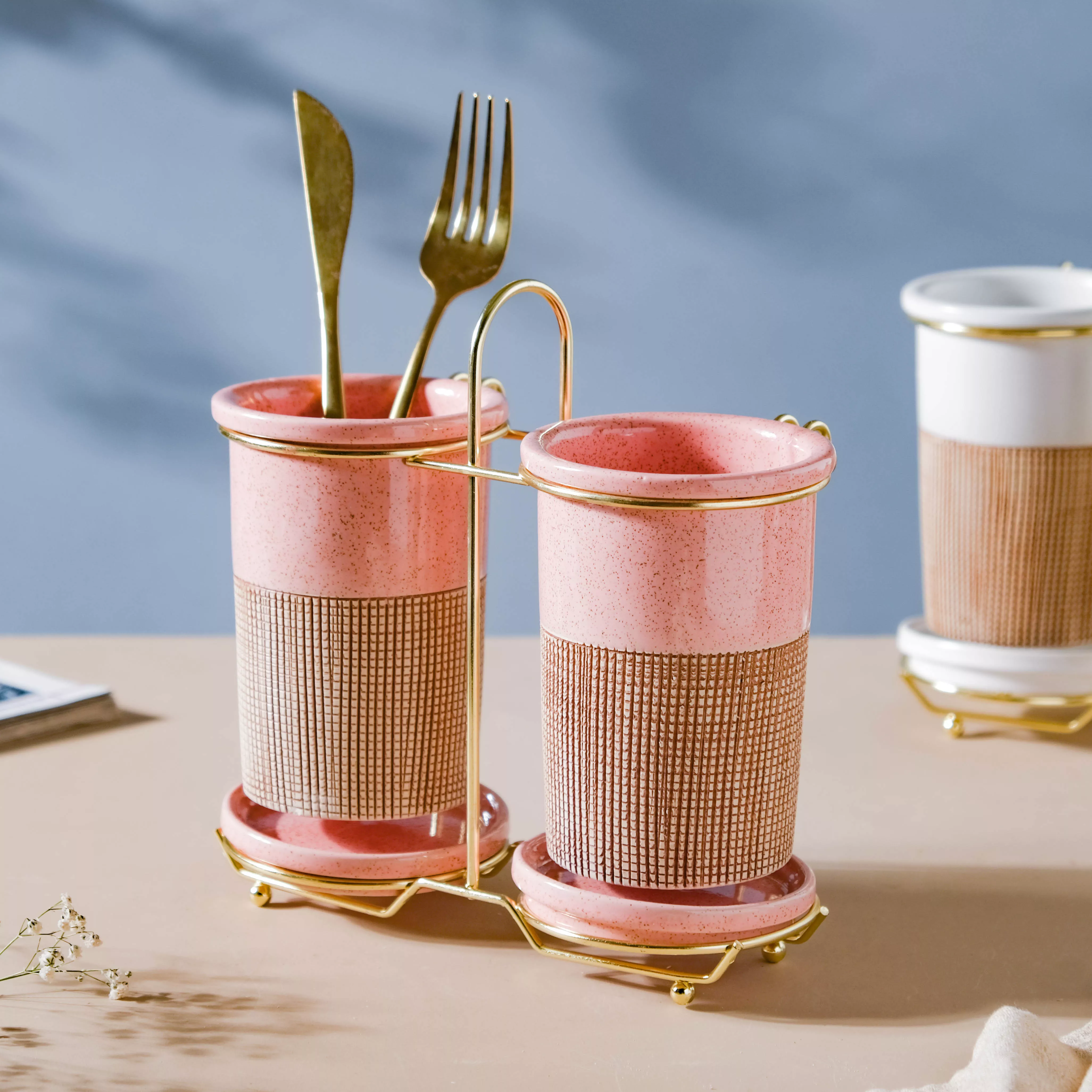 Gemini Twin Tumbler Set Of 2 Pink
