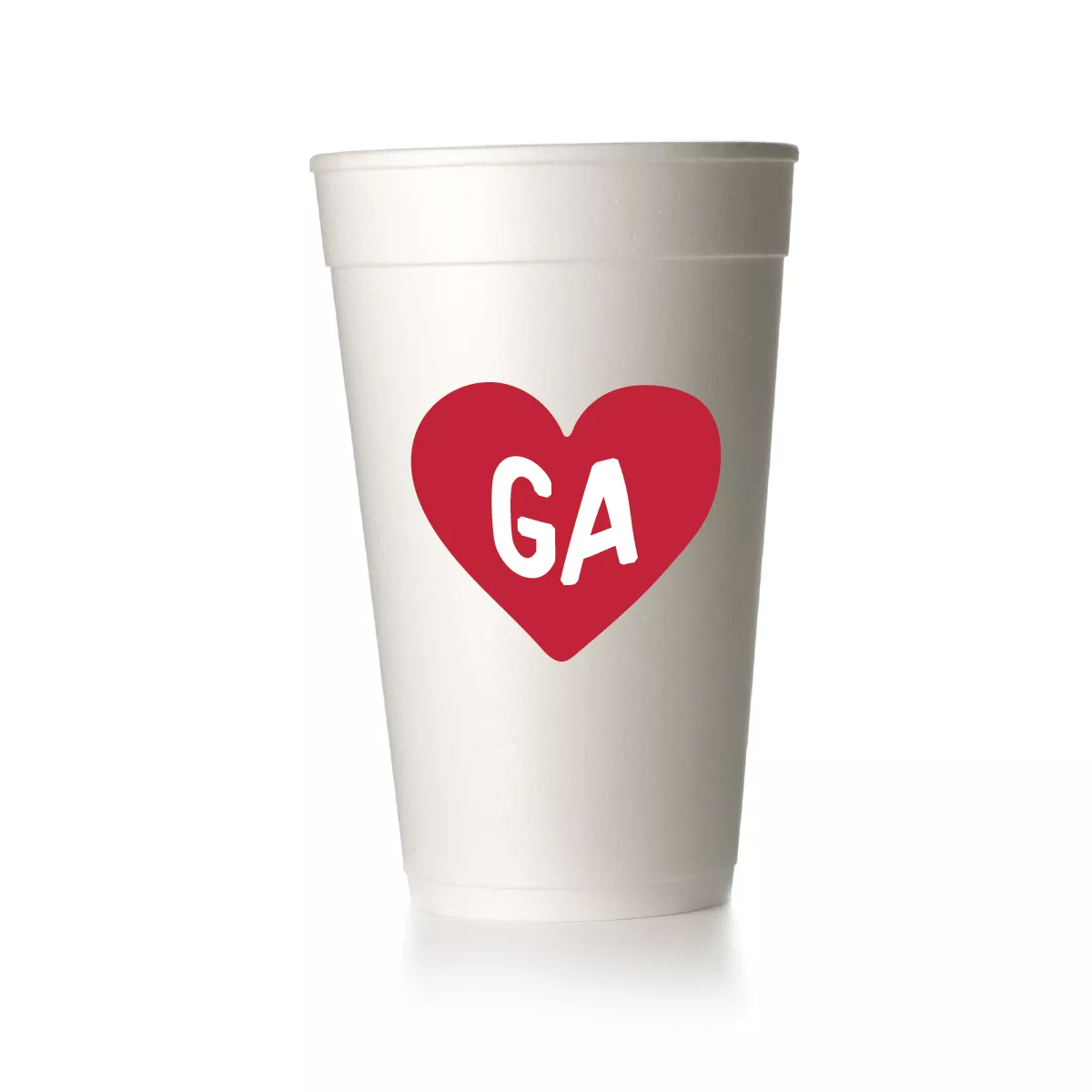 Georgia Heart Cups|Foam&Frost Flex