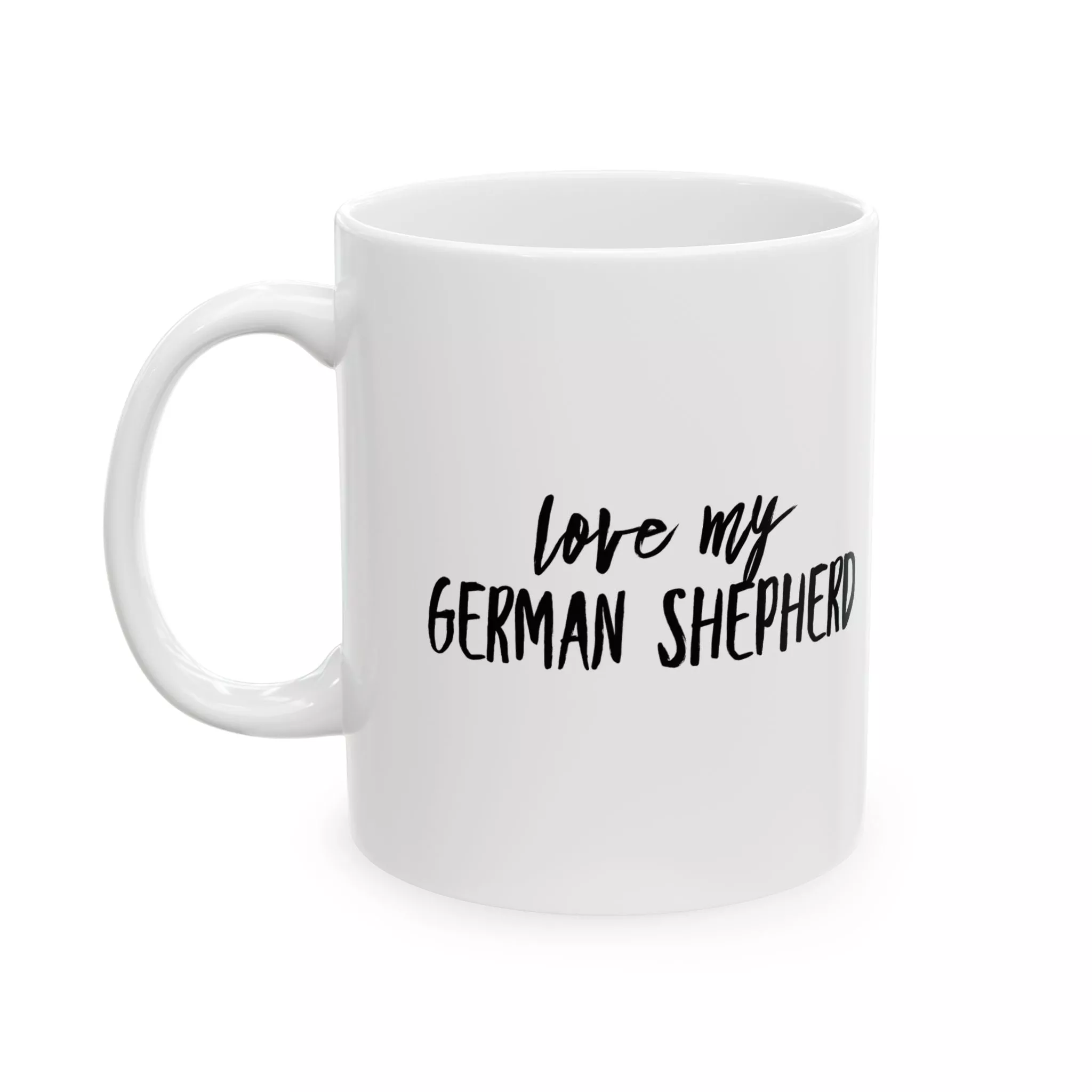 German Shepherd Love Ceramic Mug (11oz, 15oz)