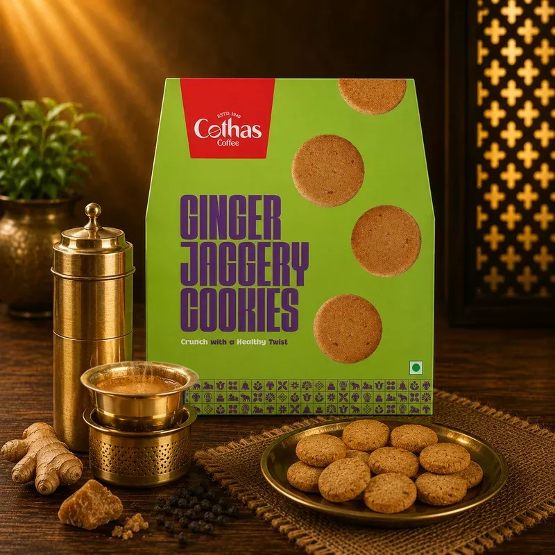 Ginger Jaggery Cookies – 156gm