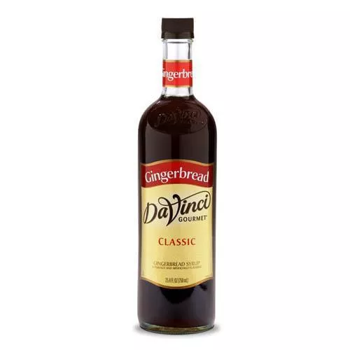 Gingerbread DaVinci Syrup Bottle - 750mL