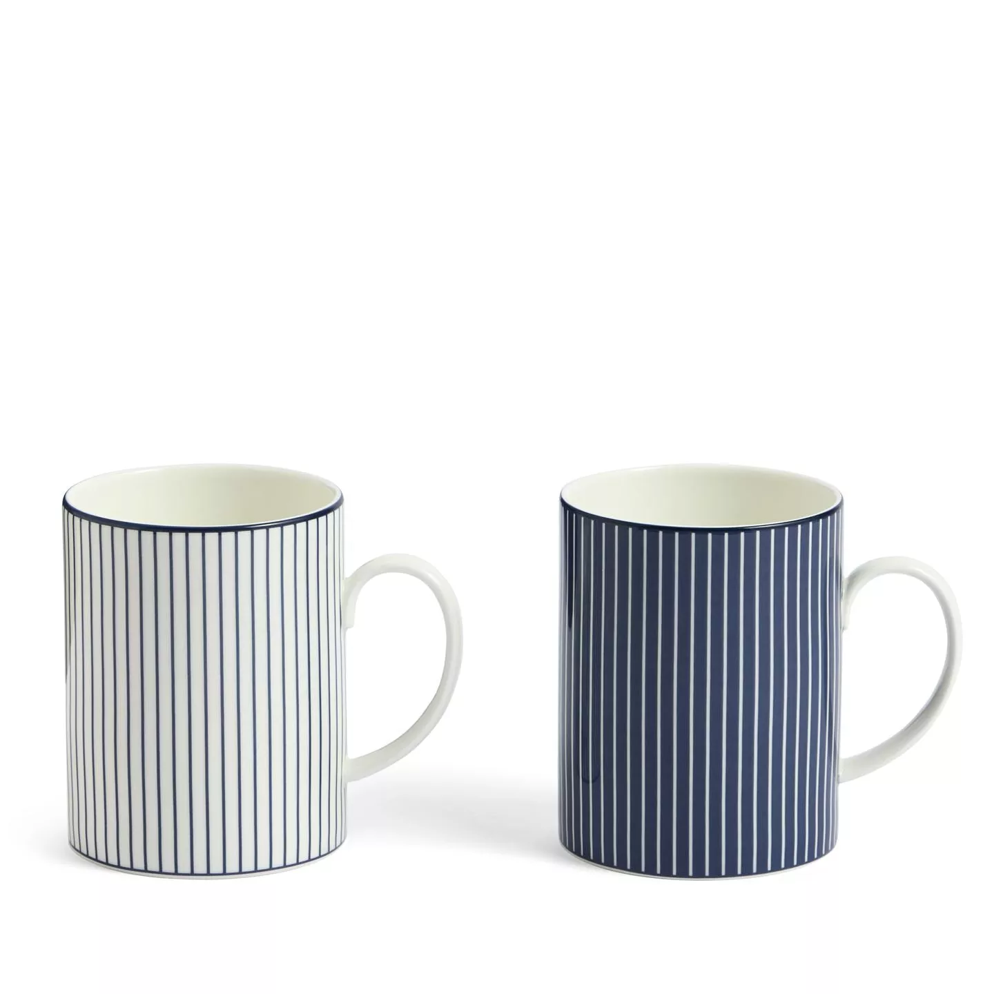 Gio Pinstripe Mugs Set of 2