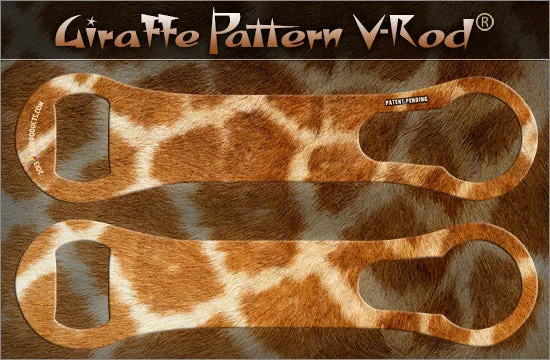 Giraffe Pattern V-Rod Opener