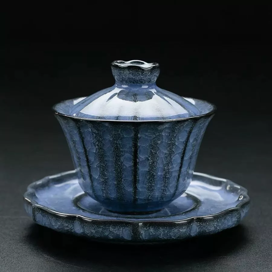 Glacial Silence- Rare Ice Crystallization Glaze Transformation Collection