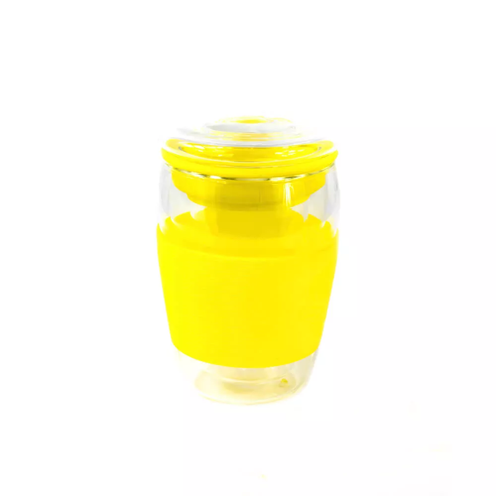 Glass Double-Walled Coffee Cup
