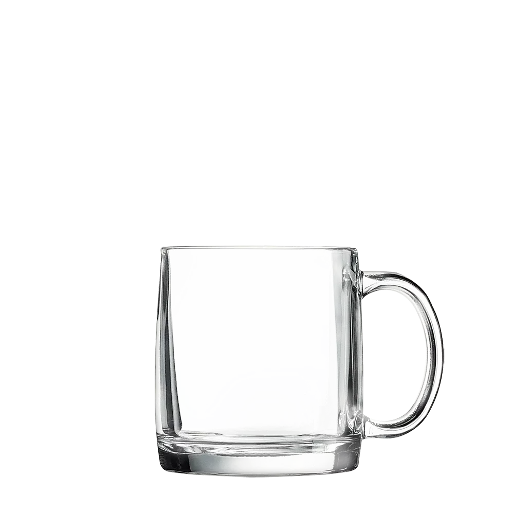 Glass Mug | 12.5 oz|Clear