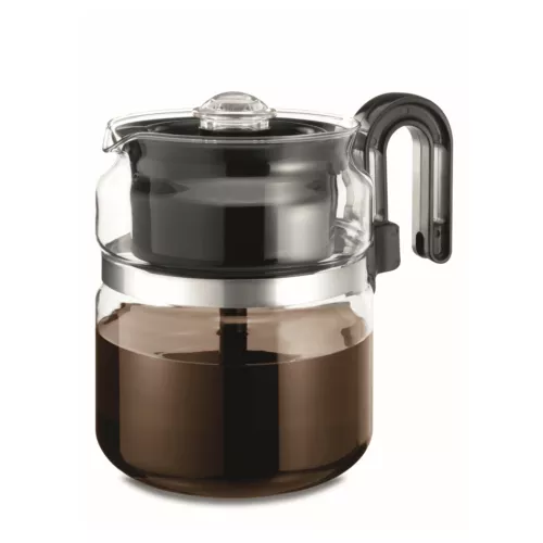 GLASS STOVETOP PERCOLATOR 8 CUP